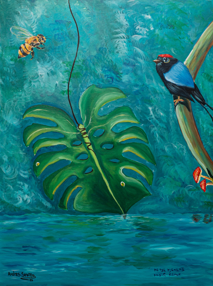 Hilo frágil de la naturaleza